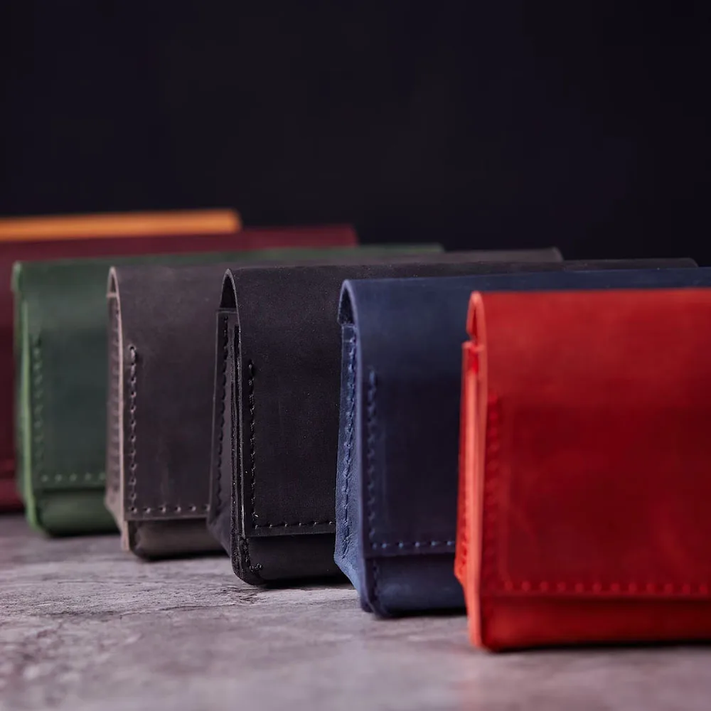 Leather tarot card holder, Tarot deck box, Personalized tarot card case