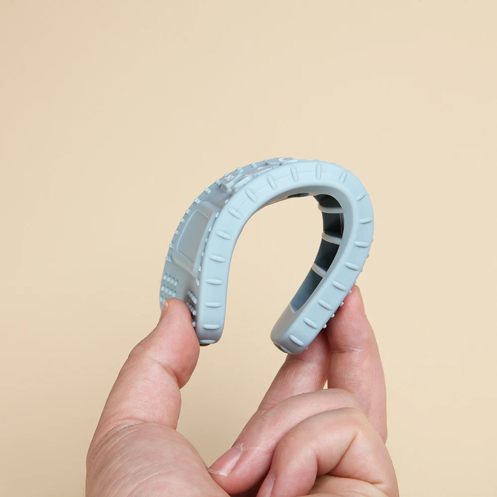 New Design Cheap Price Cordless Phone Teething Toys Baby Silicone Teether