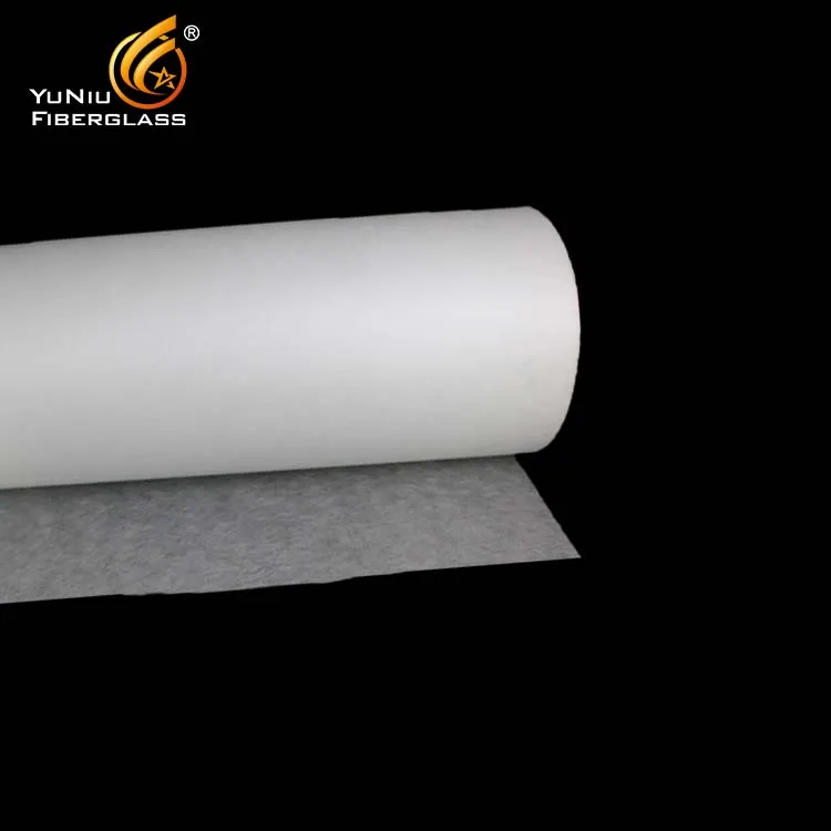 High quality Fiberglass Surface Mat low price Fiberglass Tissue Mat for FRP roofing sheet