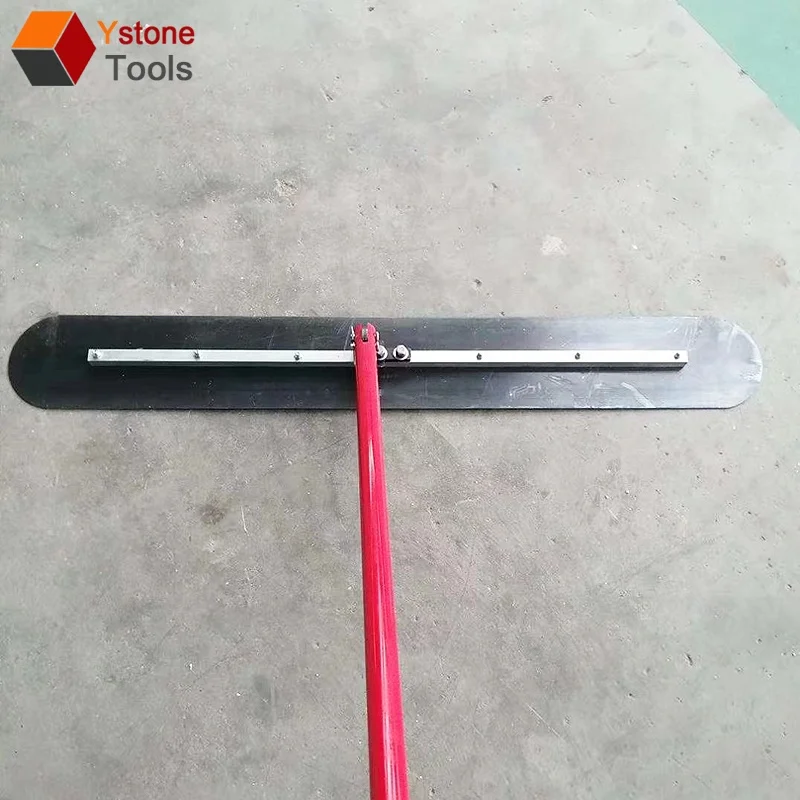 concrete finishing stamp tool long handle bull float