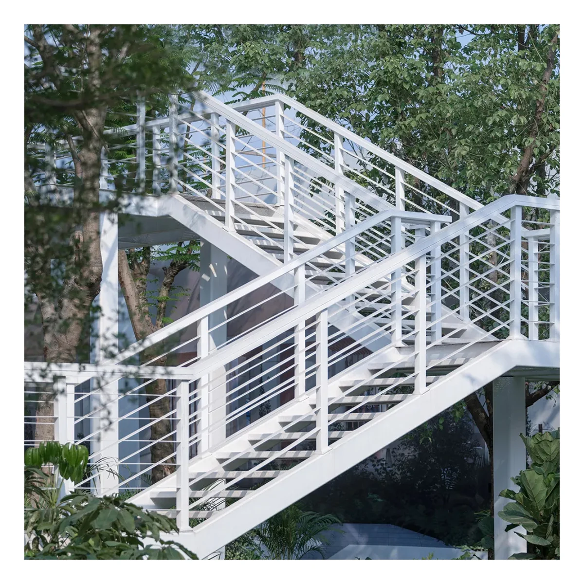 X-KPR balconies modern indoor designs staircase outdoor manufacturer suppliers railing for stairs indoor