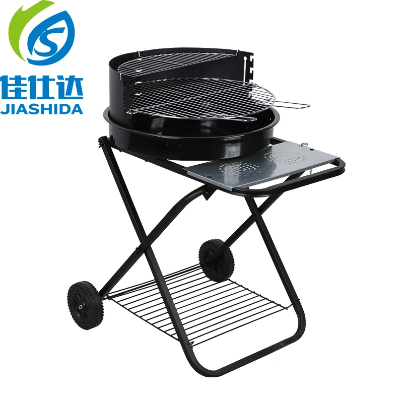 Outdoor bbq grills fold outdoor bbq grill charcoal patio barbecue oven charcoal bbq grill for home garden cooking