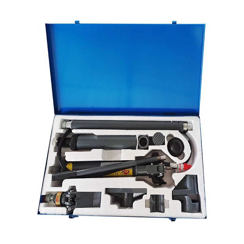 Hot Sales High Quality 20 Ton Auto Hydraulic Separation Porta Power Jack Car Body Frame Repair Kit With Iron Case