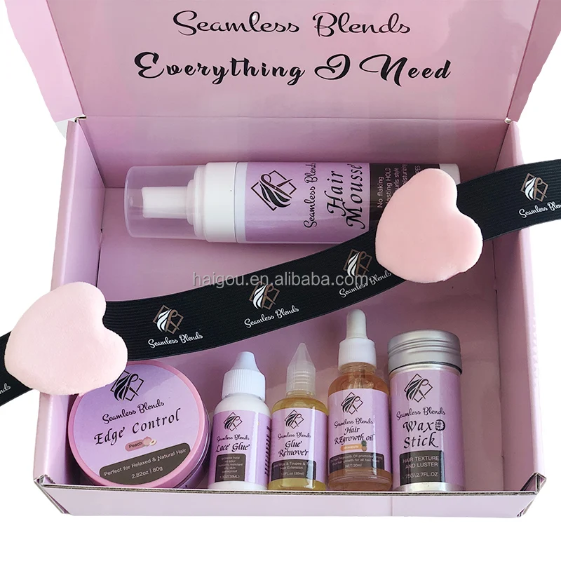 Wholesale High Quality Lace Glue Waterproof Strong Hold Private Label Lace Hair Wig Glue Set