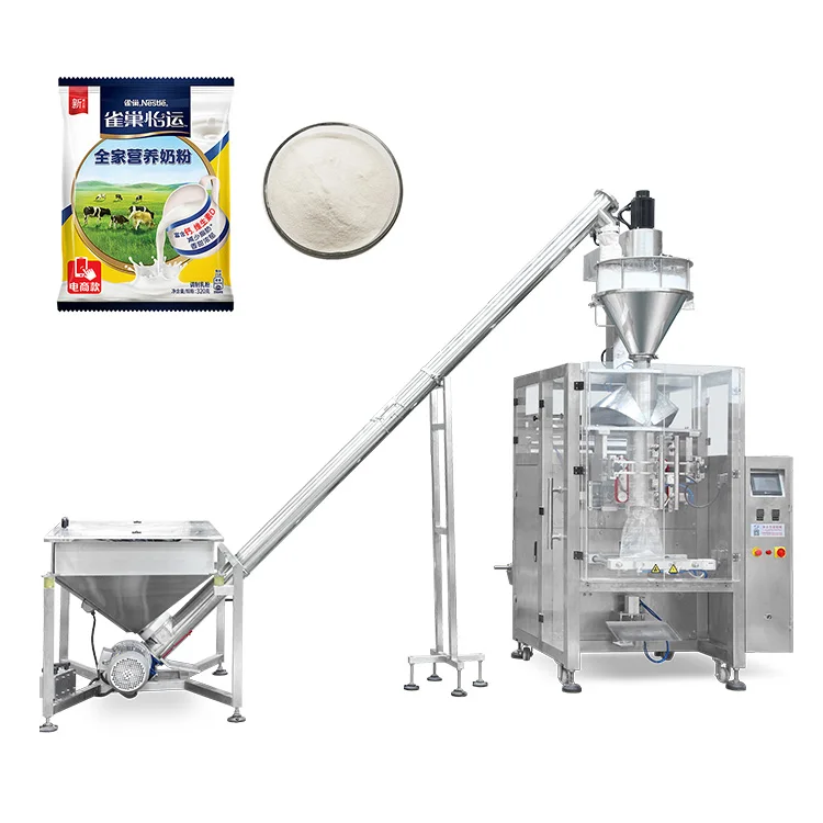 Stand up powder coco powder pepper powder spice filling packing machine