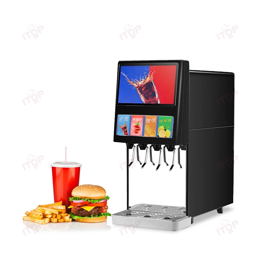 High Quality Soda Beverage Dispenser / Glass Beverage Dispenser / Pepsi Soda Fountain Dispenser Machine for Sale