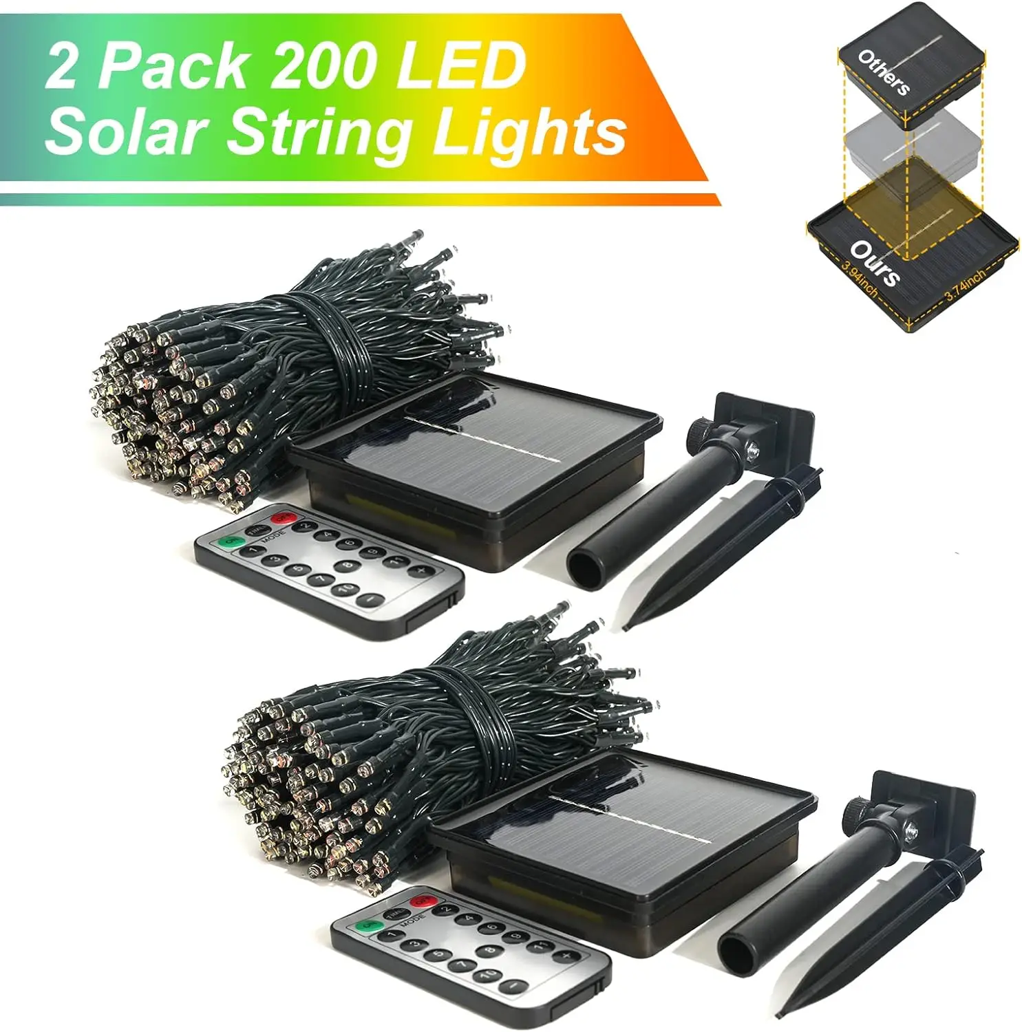 Led CE 100 Led String Light Reliable Rohs Christmas White 80 IP65 Remote Control Luces Led Navidad 10w Led Face Mask Landscape