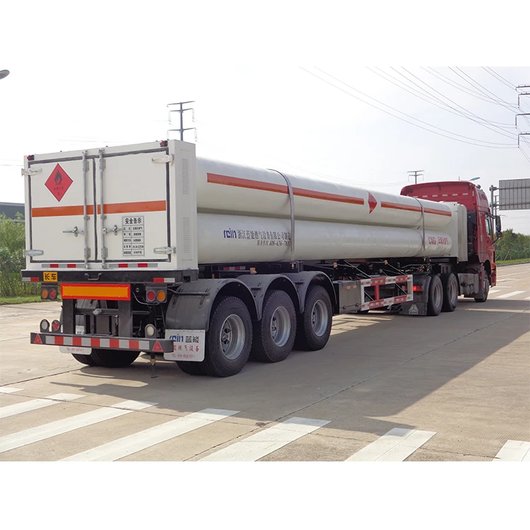 
Cheap Price gas tube skid container for semi trailer cng tube bundle container 