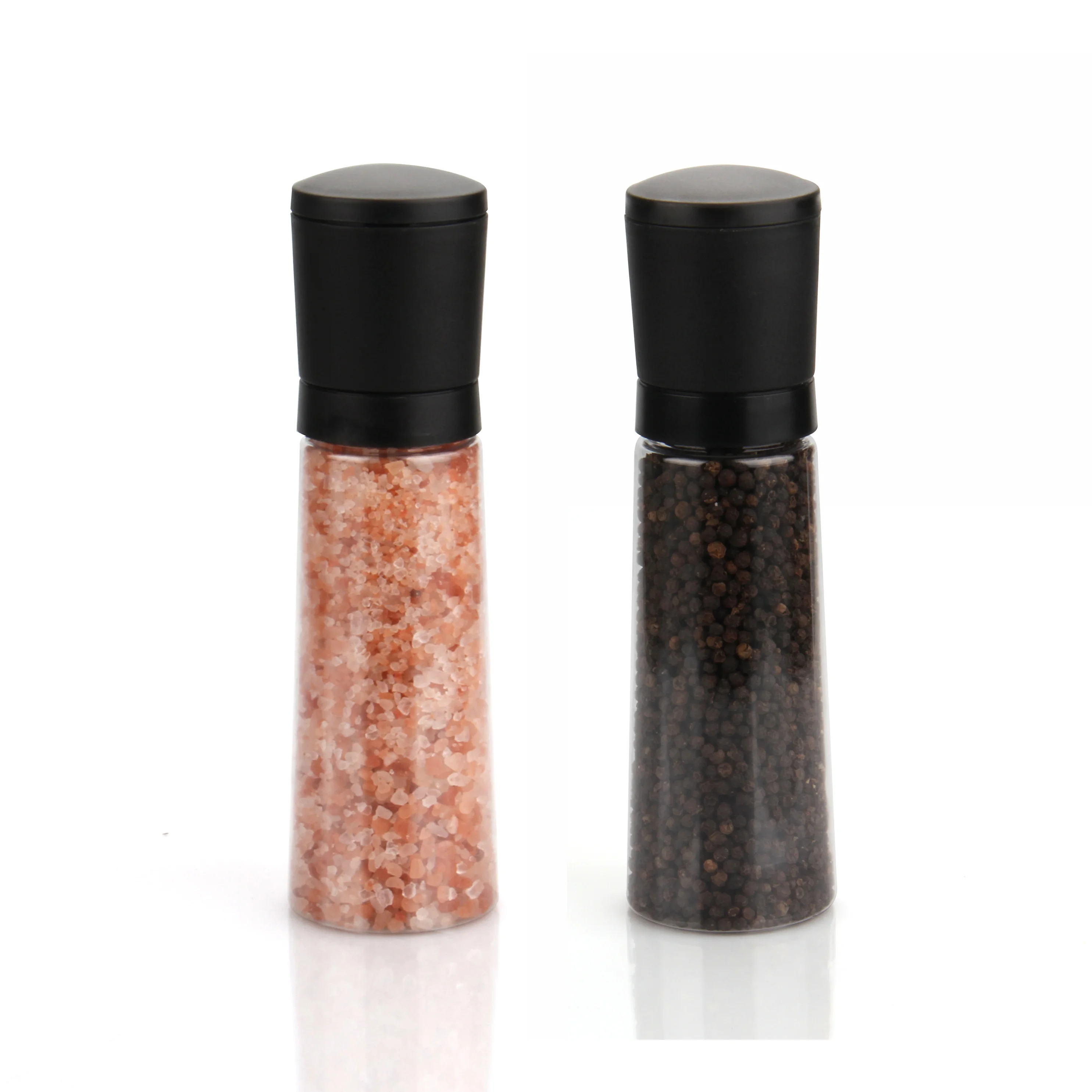 BBQ Cooking Frying Disposable Salt Mills Plastic Spice Grinder Pepper Mill