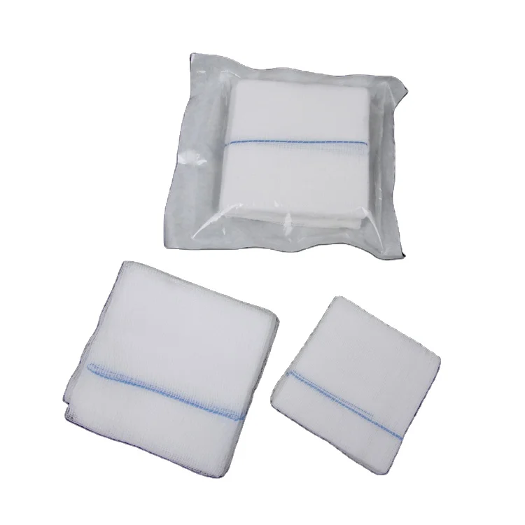 medical sterile compress gauze swab for hospital