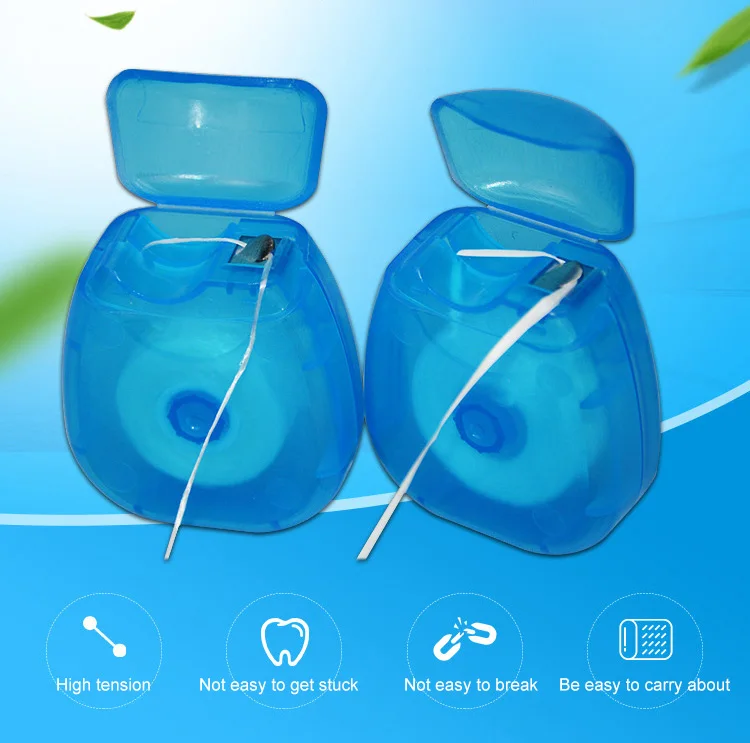 Biodegradable Organic Pure Silk Mint Dental Floss with Natural Materials