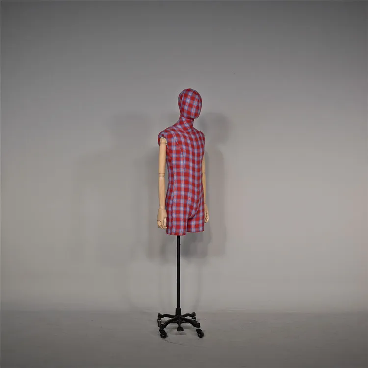 Half Body Dummy Size Male Mannequin Full Body Dress Form Sewing Dress Model Mannequin Clothing Sewing Men Mannequins