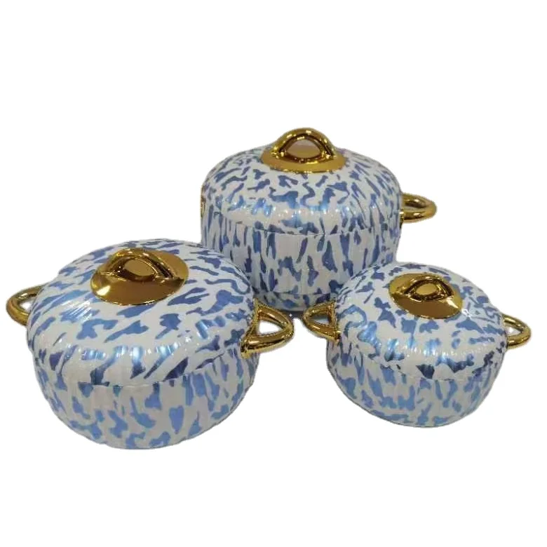 1L 2L 3.5L Stainless Steel Insulating Hot Pot Insulated Soup Food Warmer Casserole Set