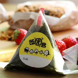  Различные формы печати Onigiri упаковка обертка ОПП пластиковые формованные суши