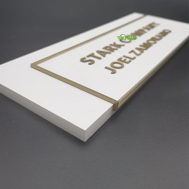 custom decoration metal mirror brushed etch stainless steel 3d hotel building floor house room number sign board