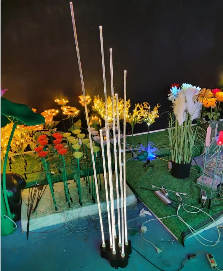 IP65 Outdoor waterproof Fiber Optic Light  Decorative Light for Garden & Landscape Lighting