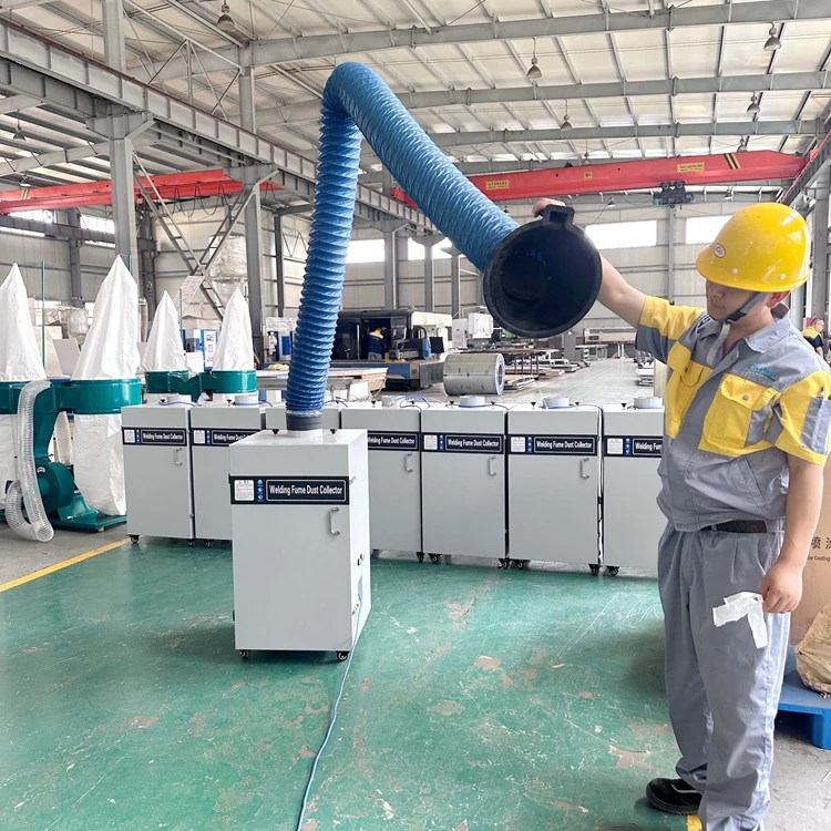 large air intake and low noise Smoke Dust Collector welding fume extractor