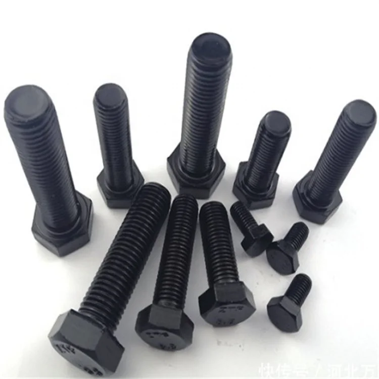 ASME B 18.2.1 ASTM A307 A354 Grade10.9 12.9 High Strength  Inch size Hexagon Bolts with full threaded UNC UNF