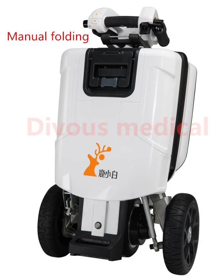 new style Boarding Suitcase Scooter Luggage  Carry-on Luggage Electric Motorized Scooter convenient deformed man travel