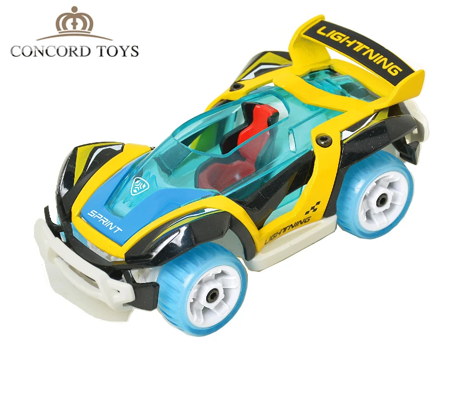 China Supplier Wholesale Pull Back Diecast Car Newest Metal Toys Friction Power  Car Toy DIY Assembly Alloy Toys Pull Back Car
