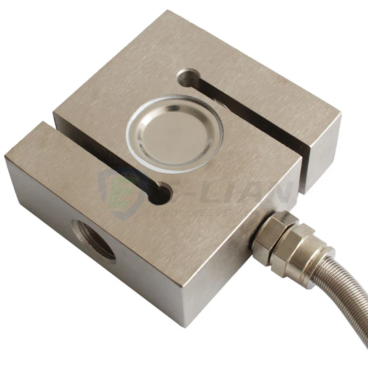 Cheap 300kg 500kg 1T 1.5T 2T 3T 5T 10T Weight Sensor Push Pull Strain Gauge Tension Compression S Type Load Cell
