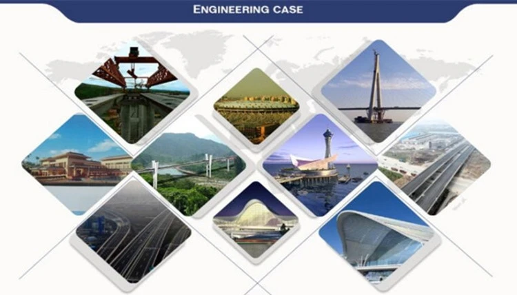 PE coated Steel Strand Prestressed Construction Material for Metal Buildings