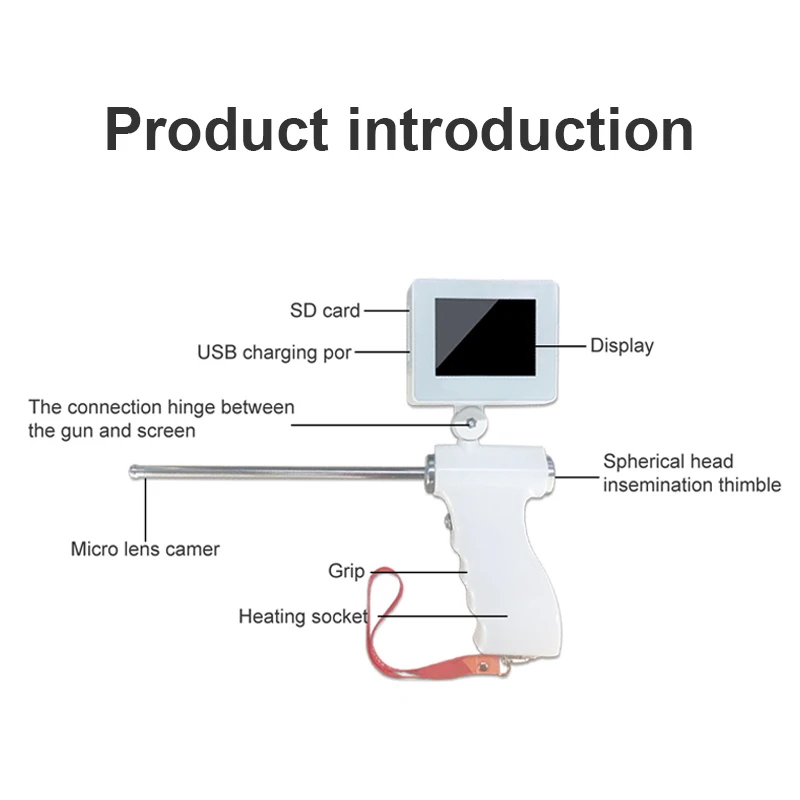 Портативный пистолет для осеменения