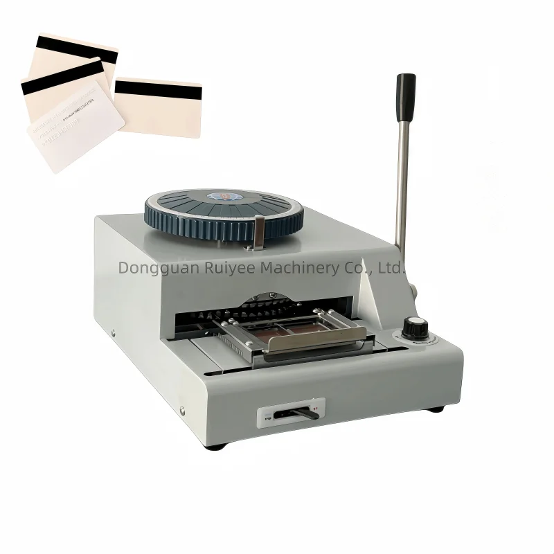 Manual Cards Embossing Machine PVC Card Embos Sing Machine Plastic Card