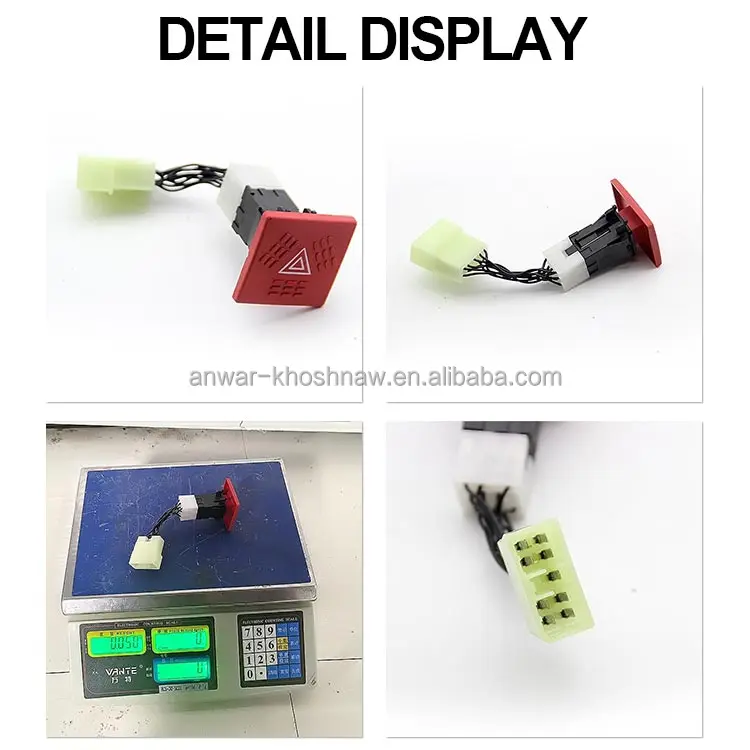 Switch Hazard Warning 500388626 For Ivec Eurocargo European Truck Body Parts