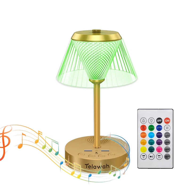 Мусульманский сенсорный пульт дистанционного управления Портативный Умный Цифровой атмосферный свет настольный динамик с Кораном часы настольная лампа Коран-плеер