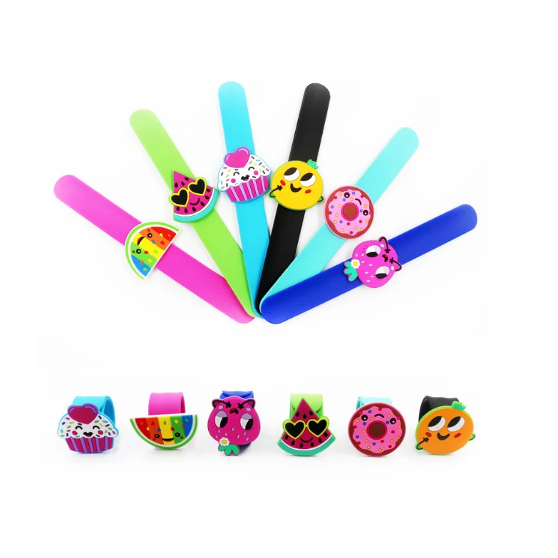 Slap Bracelets  Cute Theme Birthday Party Favors  Gifts Carnival Prizes slap bracelet