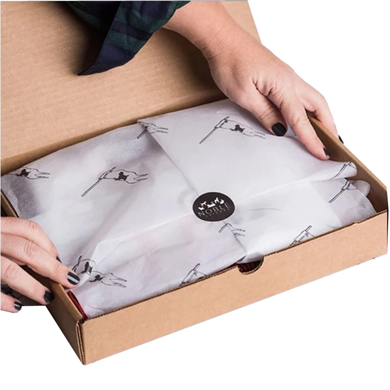 China Manufacturer Wholesale Waterproof Eco Friendly Logo Print Custom Gift Wrapping Paper