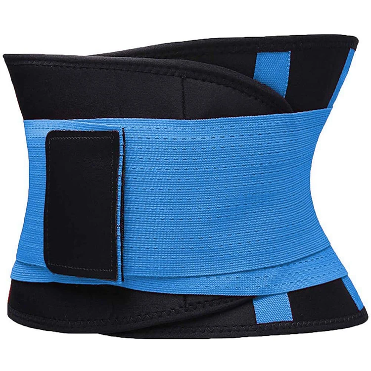 Heating Waist Trainer Electric Lumbar Support Black waist belt for men waist belt slim