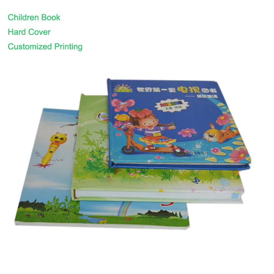 oem custom printed hardcover children book printing