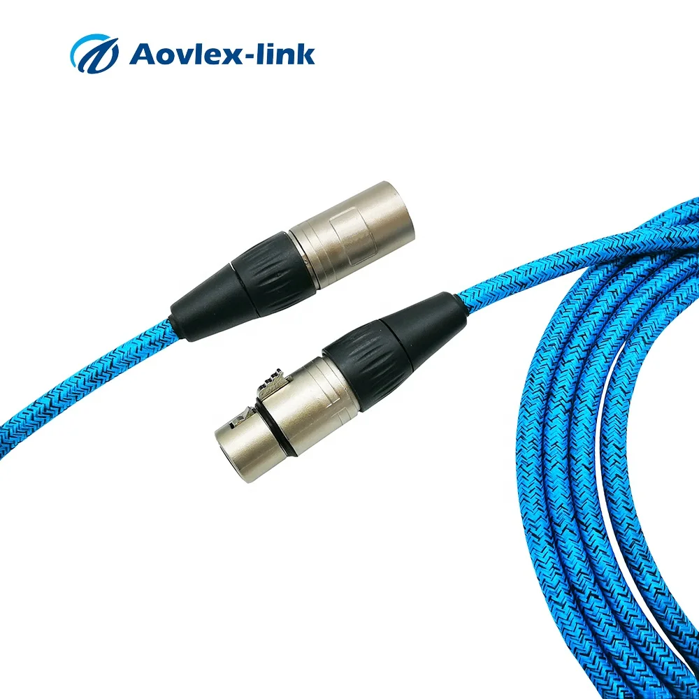 
XLR cable 3Pin male to female professional OFC low noise balanced Audio Microphone cables de audio 