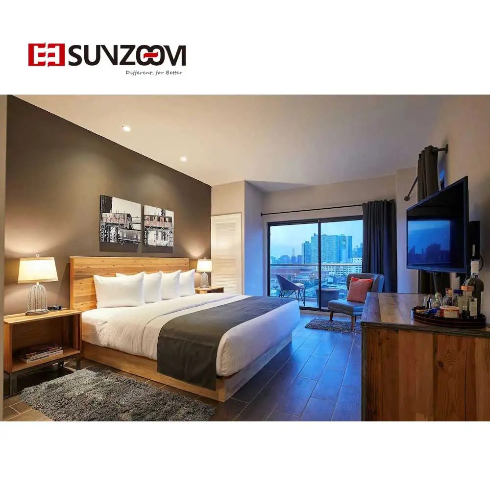 5 Star Luxury Hotel Bedroom Set Modern Hotel Furniture Set