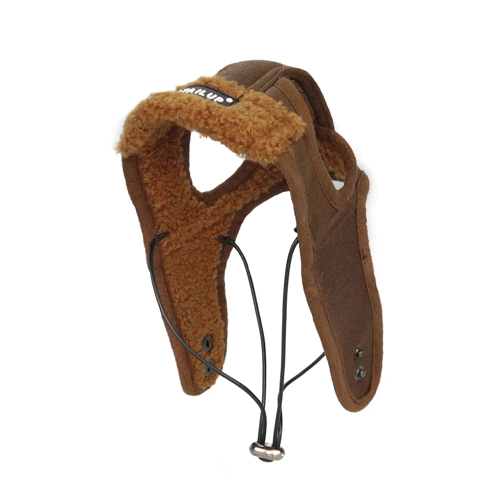 Low MOQ Customized Windproof Pet Pilot Visor Hat with Ear Holes for Small Dogs