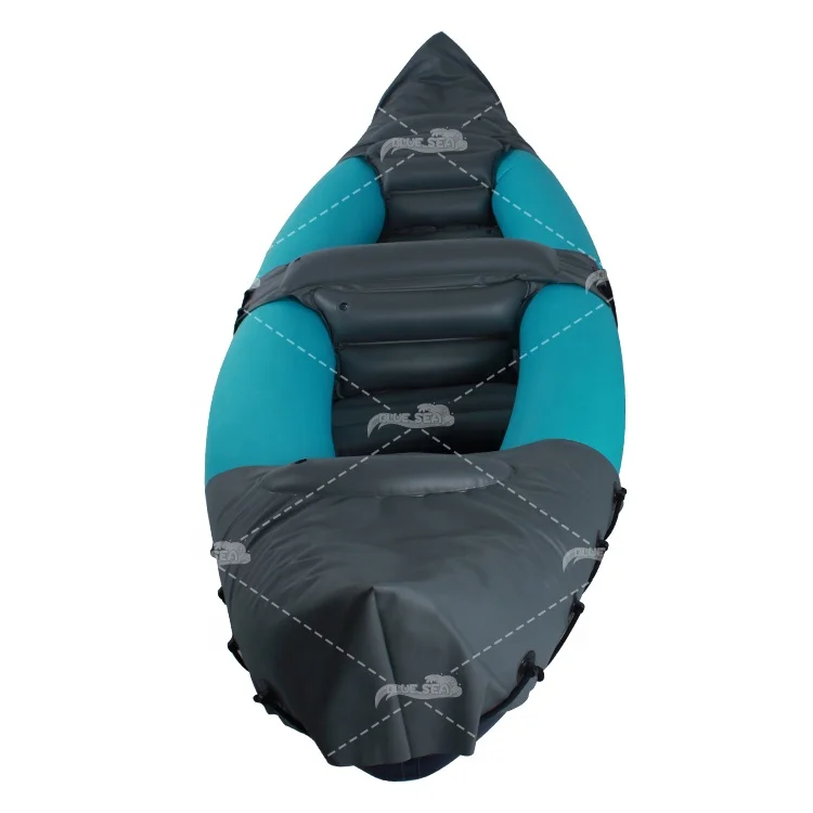 BS-k330 finn kayak professional 2 personnes rotomolded inflatable kayak