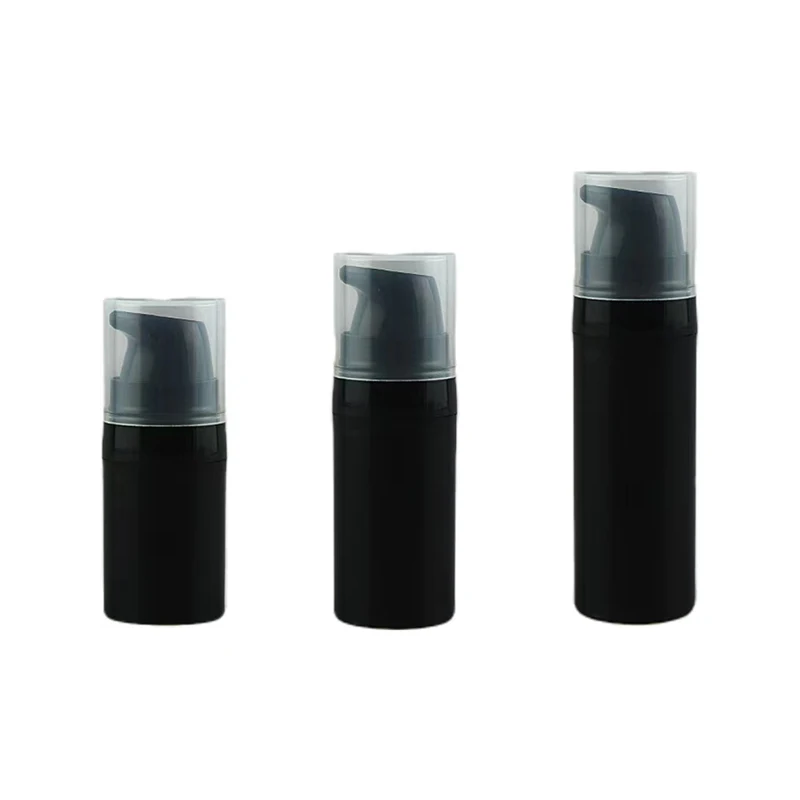 Mini Buckle Airless Lotion Pump Bottle 5ml 10ml 15ml Plastic Distribution Container For Shampoo Cream Skin Care Products