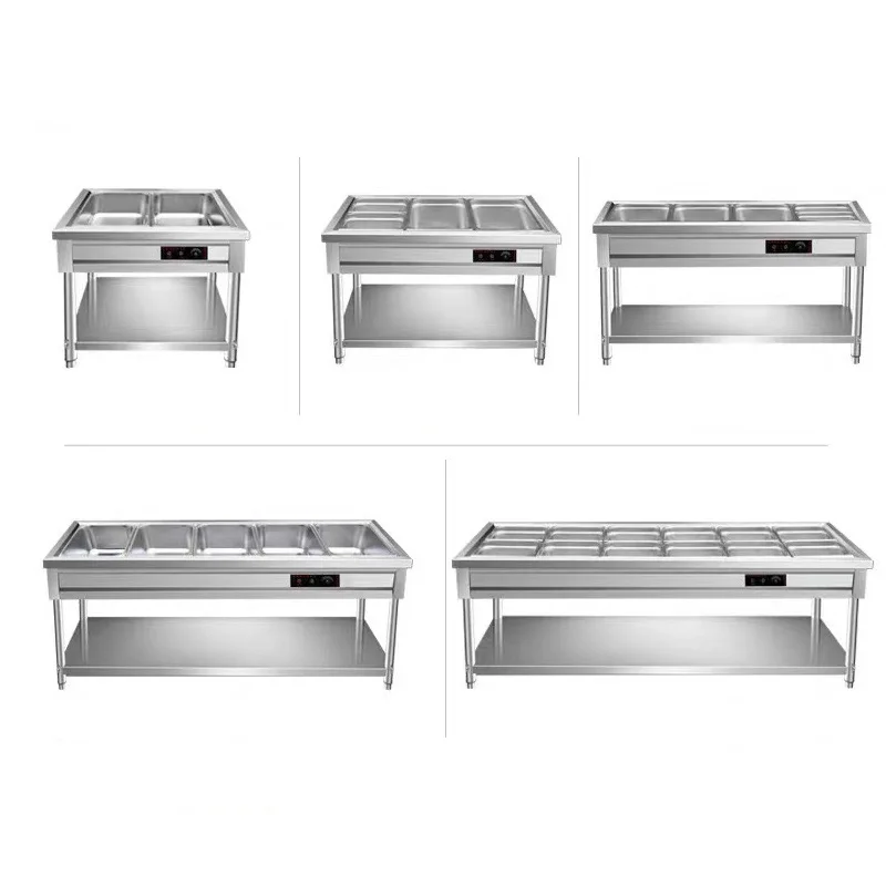 Commercial Electric Bain Marie Digital Temperature Control and Display Bain Marie Food Warmer