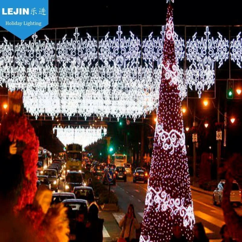 outdoor christmas 3D tree motif light for festival decoration