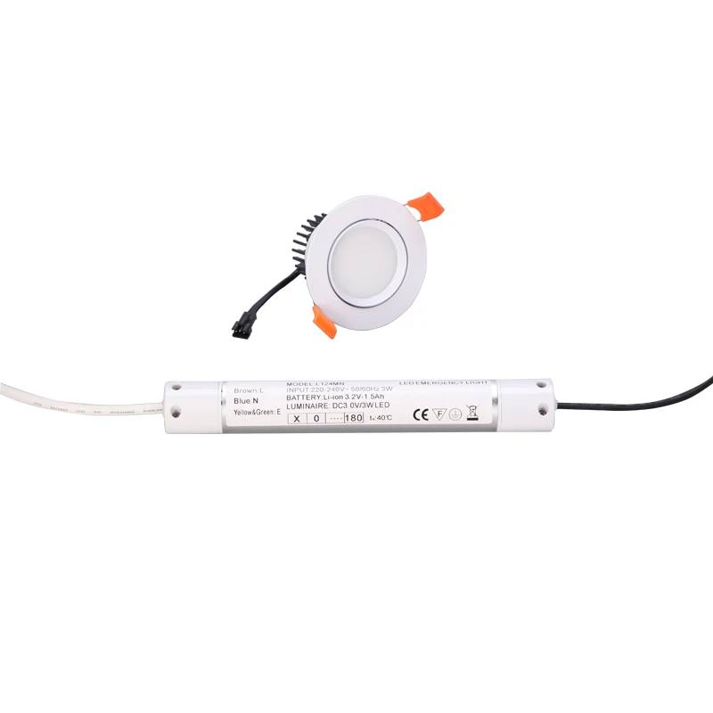 High-endurance Battery IP20 6 pcs 2835(1W) SMD LED Emergency Downlight Trusted by millions