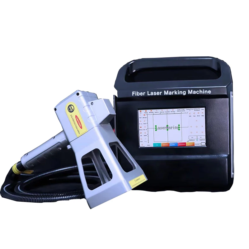 20w  30w  50w high-accuracy Hot sale handheld  laser marking machine Portable laser marking machine on metal and nometall price