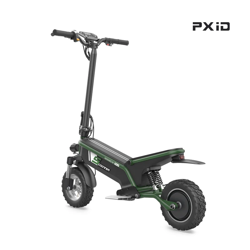 PXID New Model F1 E Scooter Steel 48V Powerful Electric Scooter With Seat For Adults