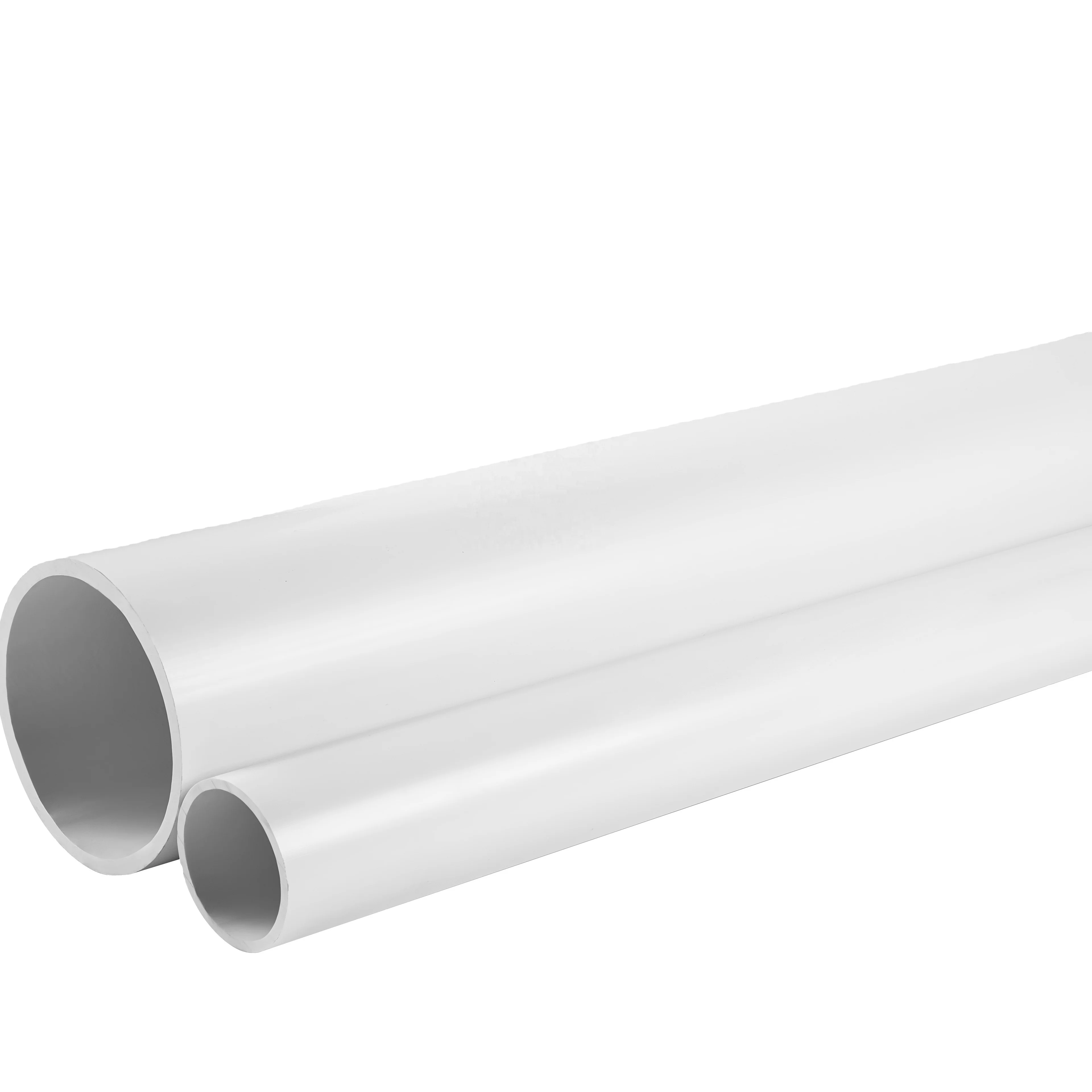 ASTM D1785 Plumbing Pipe SCH40 80 DWV PVC Drainage Pipe Price