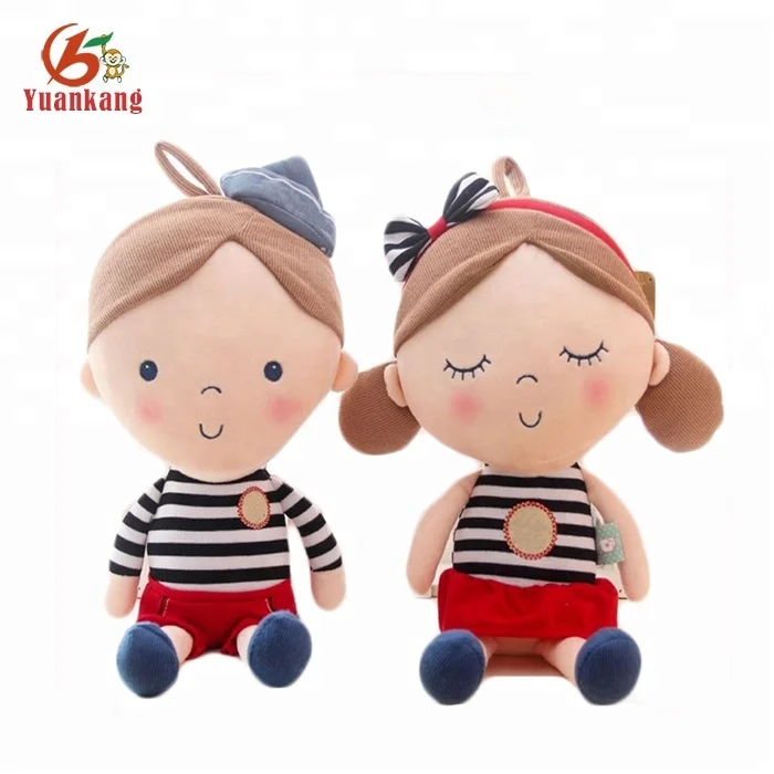 OEM Customized Cartoon Character keychain&High quality plush doll making factory