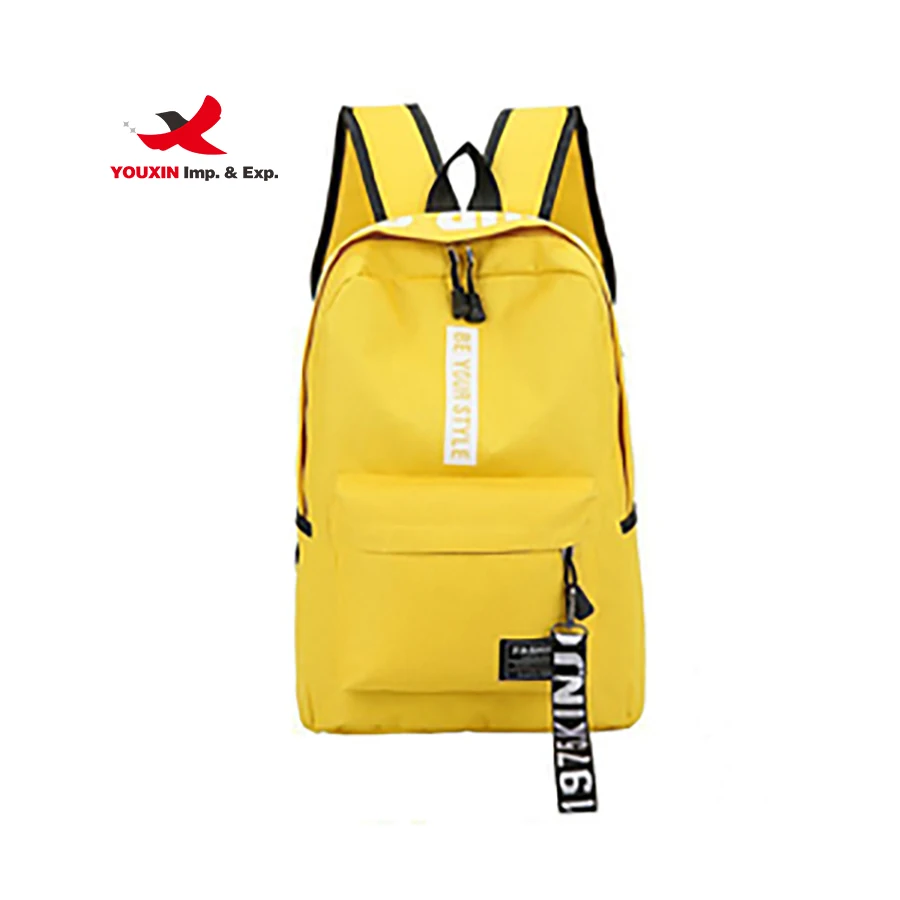 Рюкзак холст большой вместимости студенческий Модный маленький свежий рюкзак корейский стиль школьная сумка