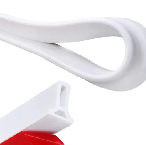 PVC anti-friction strip silicone rubber high quality bathroom water blocking strip