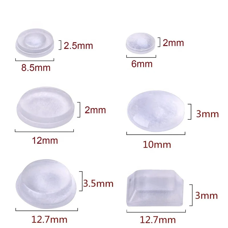 silicone bumper pads