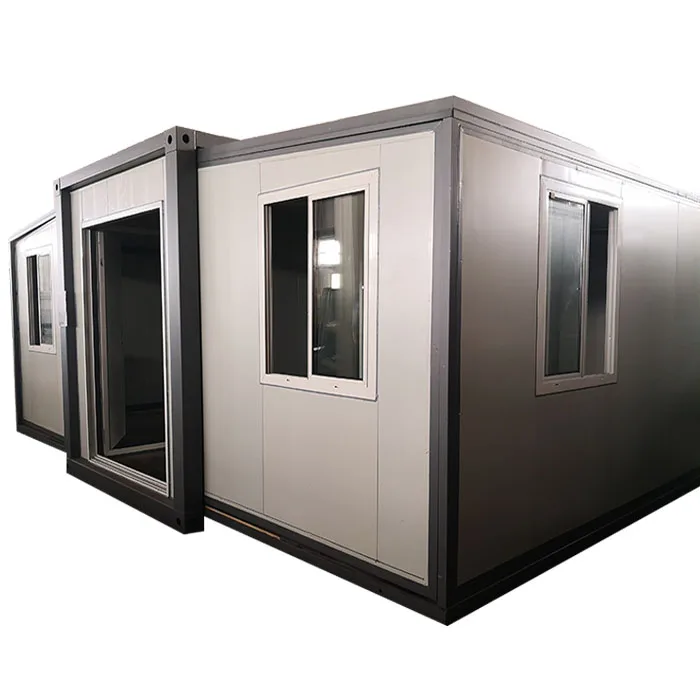 Low cost prefab expandable shipping container modular house villa
